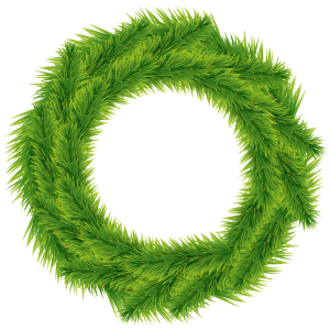 Christmas wreath PNG