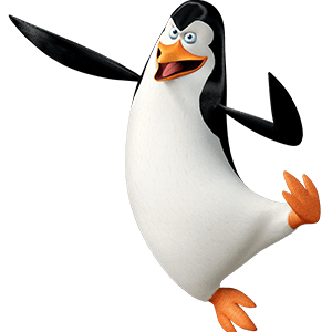 Madagascar penguins PNG