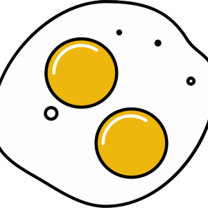 Fried egg PNG