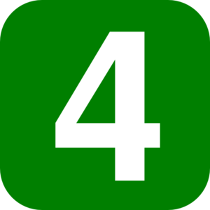 Number 4 PNG