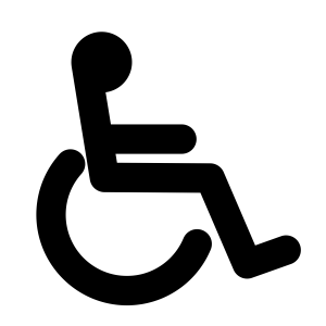 Disabled handicap symbol PNG