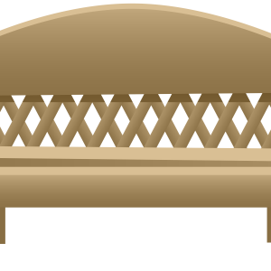 Bench furniture PNG
