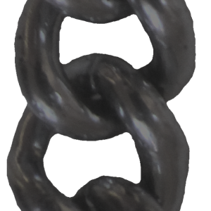 Black chain PNG image