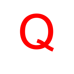 Letter Q PNG