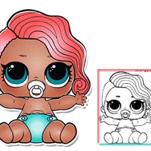 L.O.L. Surprise! doll PNG