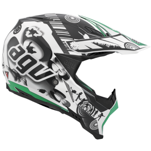 Full face bicycle helmet PNG image