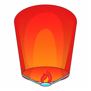 Sky lantern PNG