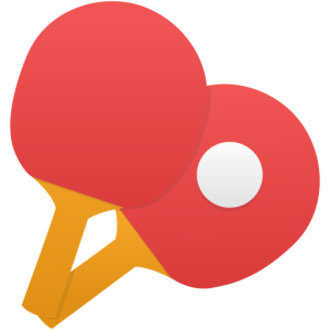 Ping Pong racket PNG image