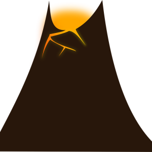 Volcano PNG