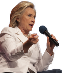 Hillary Clinton PNG