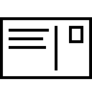 Postcard PNG