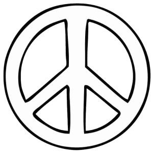 Peace symbol PNG