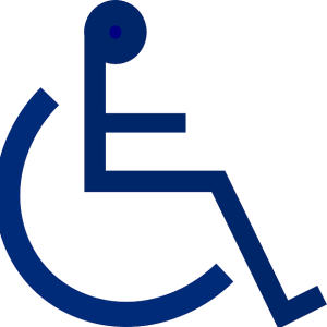 Disabled handicap symbol PNG