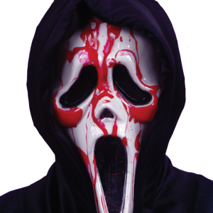 Ghostface PNG blood face