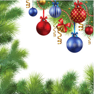 Christmas garland PNG