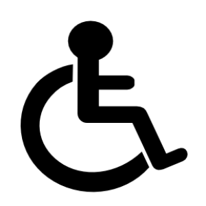 Disabled handicap symbol PNG