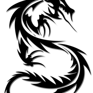 Tattoo dragon PNG image