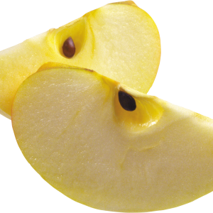 piece of yellow apple PNG