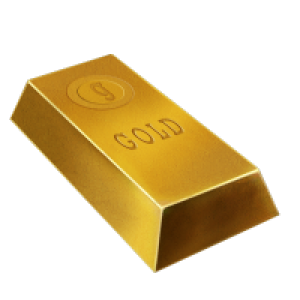 Gold bar PNG image