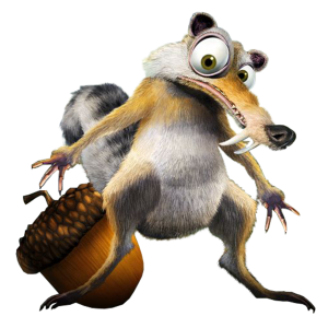Ice Age squirrel PNG