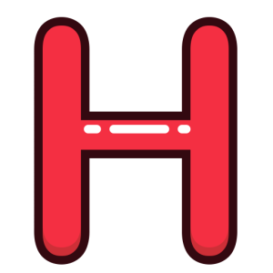 Letter H PNG