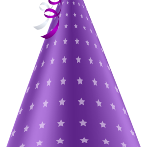 Party birthday hat PNG
