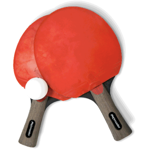 Ping Pong racket PNG image