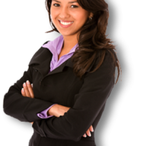Business woman girl PNG image