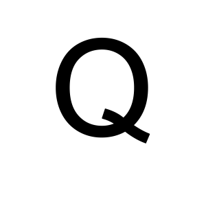 Letter Q PNG