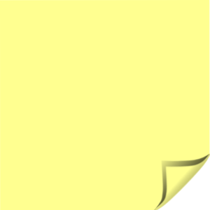 Sticky note PNG