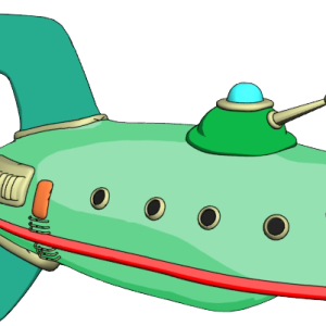 Futurama ship PNG