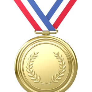 Gold medal PNG