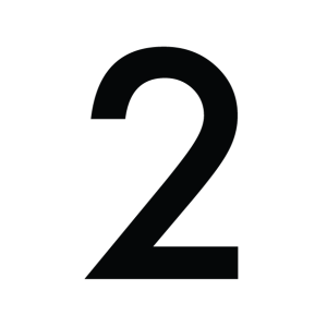 Number 2 PNG