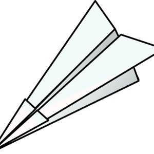 Paper plane PNG