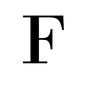 letter F PNG