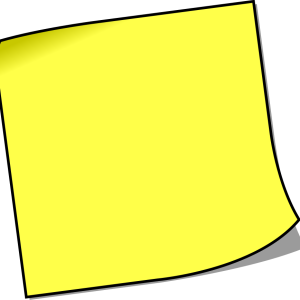 Sticky note PNG