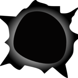 bullet shot hole PNG image