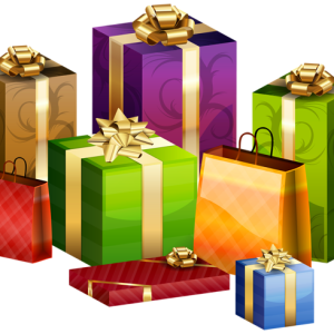Gifts boxes PNG