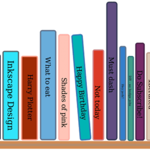 Bookshelf, bookcase PNG