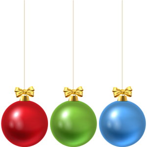 Christmas balls baubles