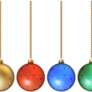 Christmas balls baubles