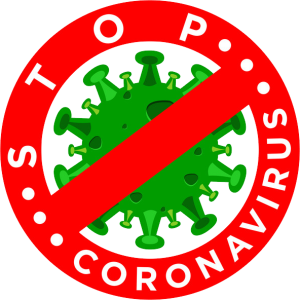 Stop coronavirus! PNG