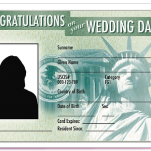 Green card PNG