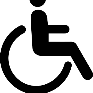 Disabled handicap symbol PNG