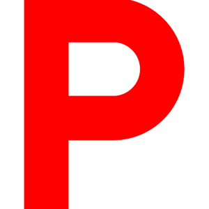 Letter P PNG