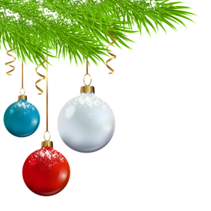 Christmas balls baubles