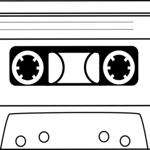 Audio cassette PNG