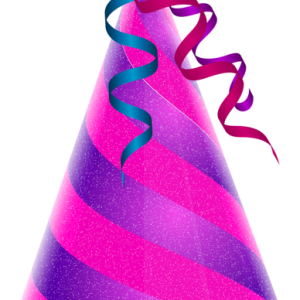 Party birthday hat PNG