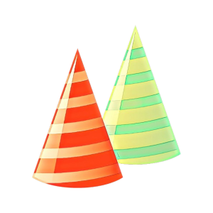 Party birthday hat PNG