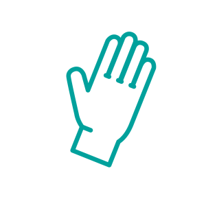 Medical gloves PNG